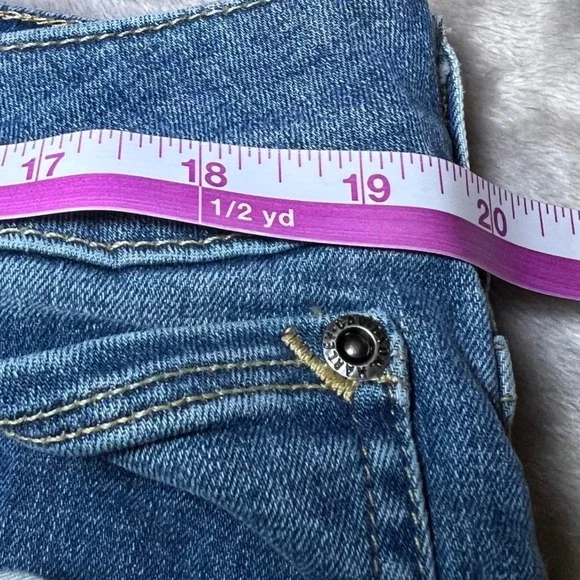 Harley Davidson Womens Size 20W Skinny Blue Jeans Denim Biker Casual Motorcycle - Picture 8 of 16